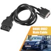 X AUTOHAUX 1.5m OBDII OBD2 Male to 15 Pin Male