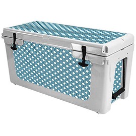 MightySkins (Cooler Not Included) Skin Compatible with RTIC 65 Cooler (2017 Model) - Trip Squares | Protective, Durable, and Unique Vinyl Decal wrap Cover | Easy to Apply | Made in The USA