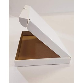50-WHITE C5 A5 SIZE BOX 160x230x22mm RM LARGE LETTER POSTAL CARDBOARD PIP