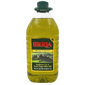 Iberia Sunflower & Extra Virgin Olive Oil Blend, 3 Liter