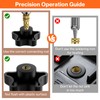 Preciva M3 Threaded Inserts Set, 360Pcs Heat Set Bolts Nuts