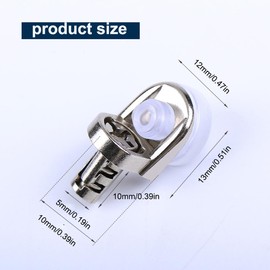 20Pcs Shelf Pins Kit Shelf Pegs Shelf Support Peg Bracket Shelf Holder Replacement Peg for Support Cabinet Shelf Kitchen Furniture Book Shelves Holder Locking Pins