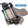 Rogue Iron Disc Golf Satchel Bag- Sling Tote Bag for