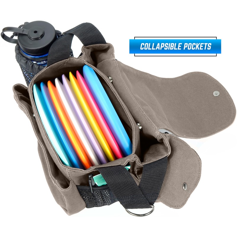 Rogue Iron Disc Golf Satchel Bag- Sling Tote Bag for