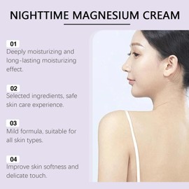 Magnesium Cream with Lavender and Chamomile, Sleep - Soothing & Relaxing Moisturizing Cream