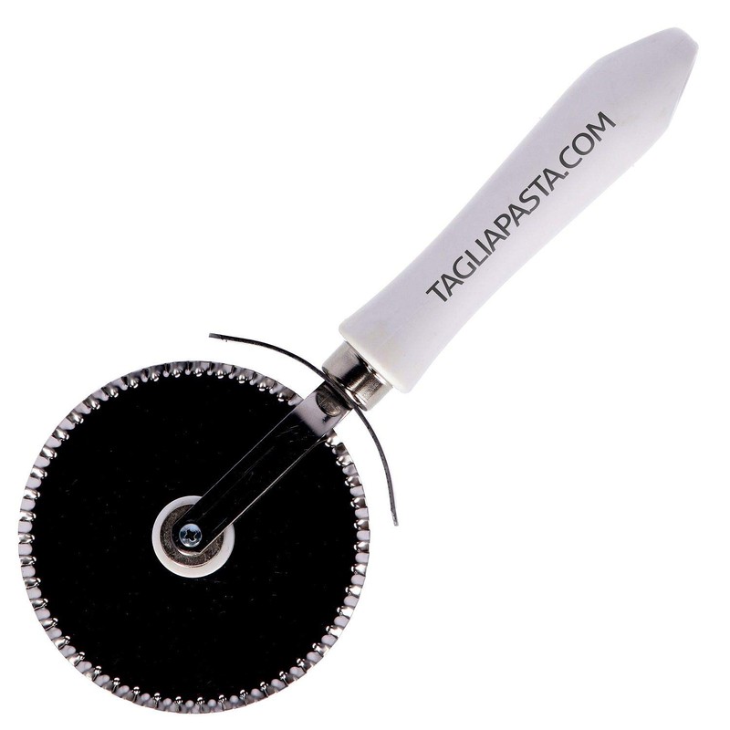 Pizza Cutter with ABS Handle and Stainless Steel Fluted Blade,
