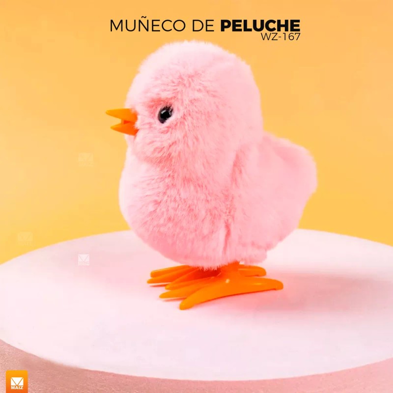 Maíz Juguete Pollito Colores Suave Cuerda Movimiento Infantil