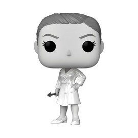 Funko POP! Movies: Zack Snyder's Justice League - Metallic Diana Prince Black/White Vinyl Figure - Special Edition Exclusive