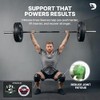 DMoose Fitness Knee Sleeves for Weightlifting with 2 Straps &