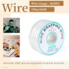 JESSINIE White Electronic Wire DM-30-1000 - 30 AWG Single Core