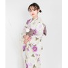 Kyoetsu Yukata Set, Girls Generated E, Changed Weaving, 2-Piece Set