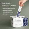 Palitos Jelly De Colágeno Marino Coreano Sabor Arándano 25u
