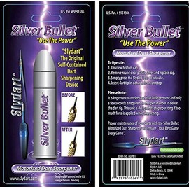 PerfectDarts SLYDART Silver Bullet Dart Point MOTORISED Sharpener