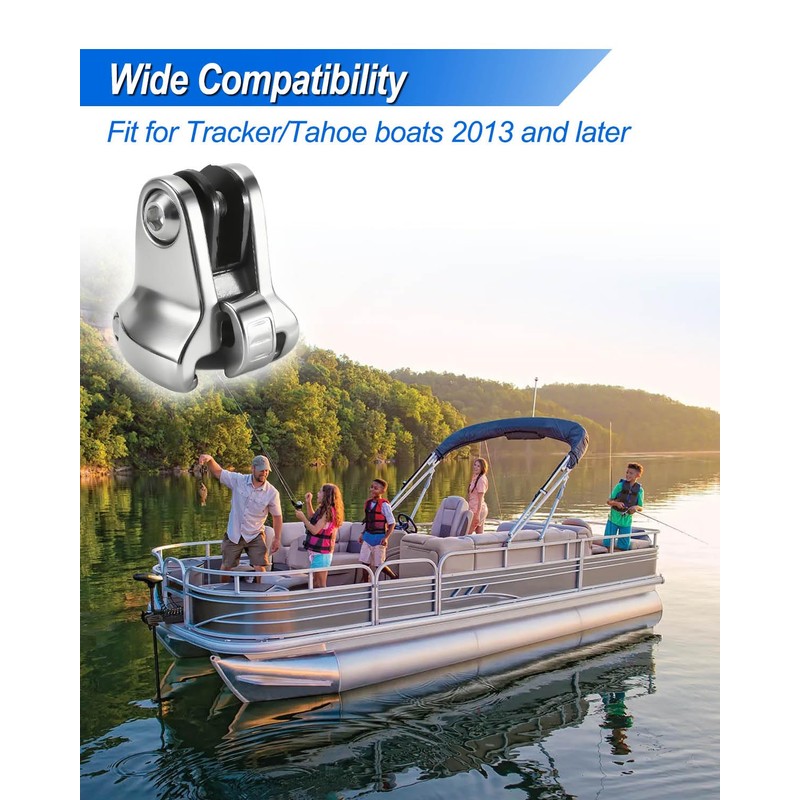 Top Hinge Clip Fit for Tracker Tahoe Boat Bimini Top
