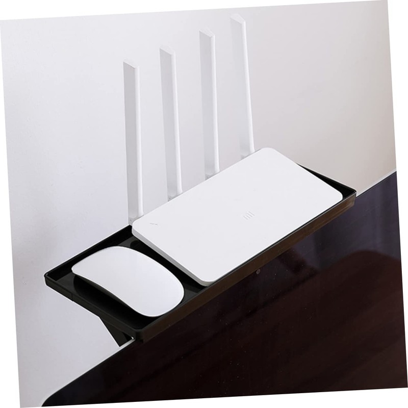 Tofficu Space-Saving Monitor Riser TV Screen Storage Bracket Office Desktop