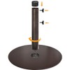 EliteShade USA Up to 140 lbs Round Umbrella Base Steel