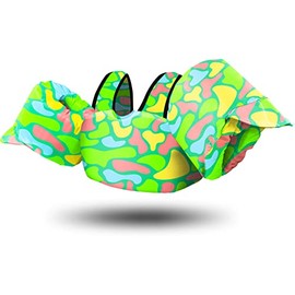 Chriffer Kids Swim Vest Life Jacket for 22-66 Pounds Boys and Girls, Toddler Floaties with Shoulder Harness Arm Wings for 2,3,4,5,6,7 Years Old Baby