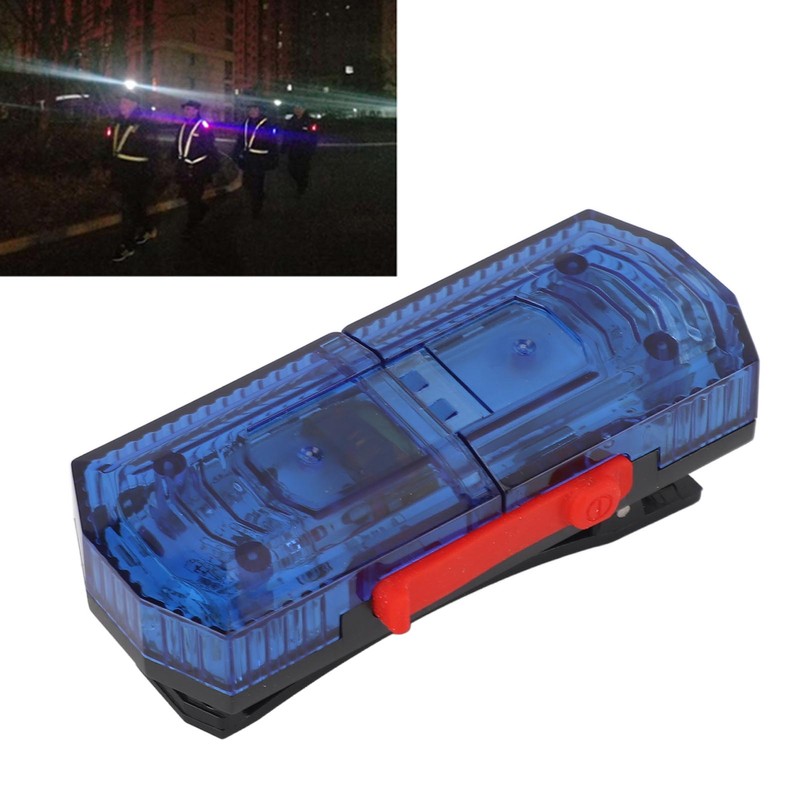 Shoulder Clip Light Rechargeable 500mAh LED High Brightness Auto On