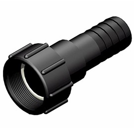 CPP NPS 2 Inch Female to 1.50 Inch Hose Nozzle (38 mm) with Twist Protection