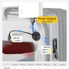 Luggex Carry on Expandable Luggage with charging ports and laptop