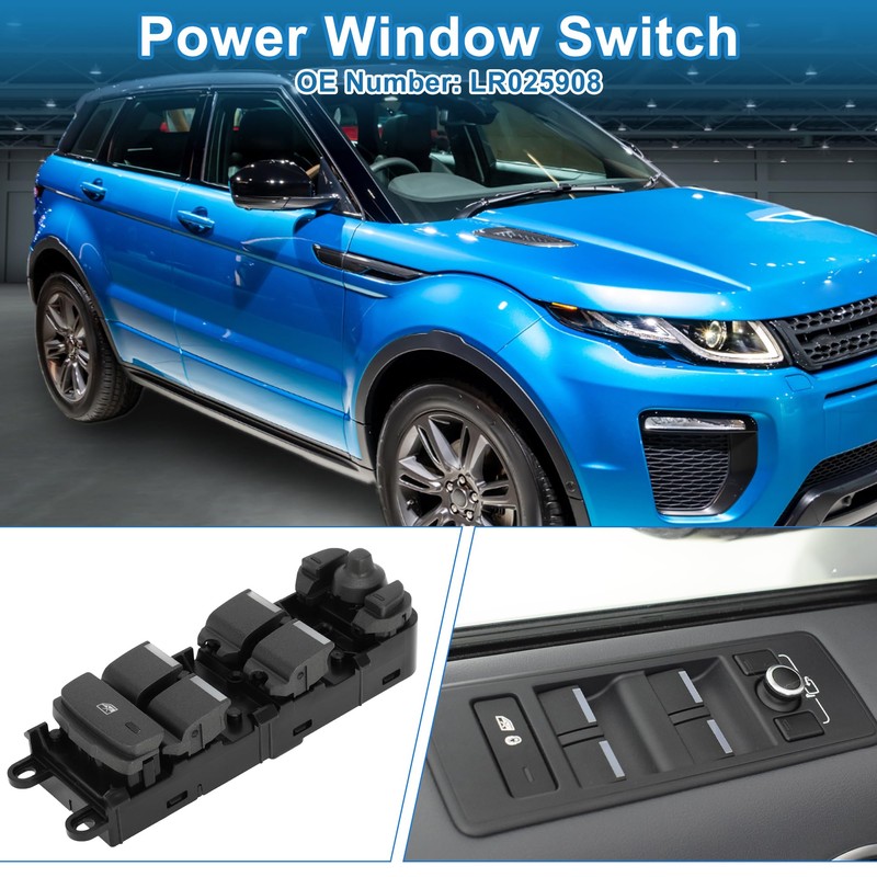 A ABSOPRO Power Window Switch No.LR025908 Window Control Switch for