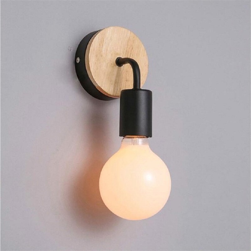 Yuenslighting Wall Lamp & Incandescent Bulbs