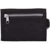 Mens/Gents/Kids Small Canvas Style Wallet/Money/Coin Holder/Pouch - Black