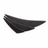 ChaRLes 6pcs Universal Carbon Fiber Spoiler Front Bumper Fins Spoiler