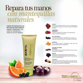 Crema Con Mantequillas Para Manos, Codos Y Rodillas Terramar