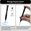 Torx Screwdriver T2, Mini Screwdriver Compatible with Toy Computer Phone