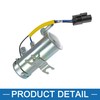 A ABSOPRO 24V Electric Fuel Pump Metal Silver Tone (Set