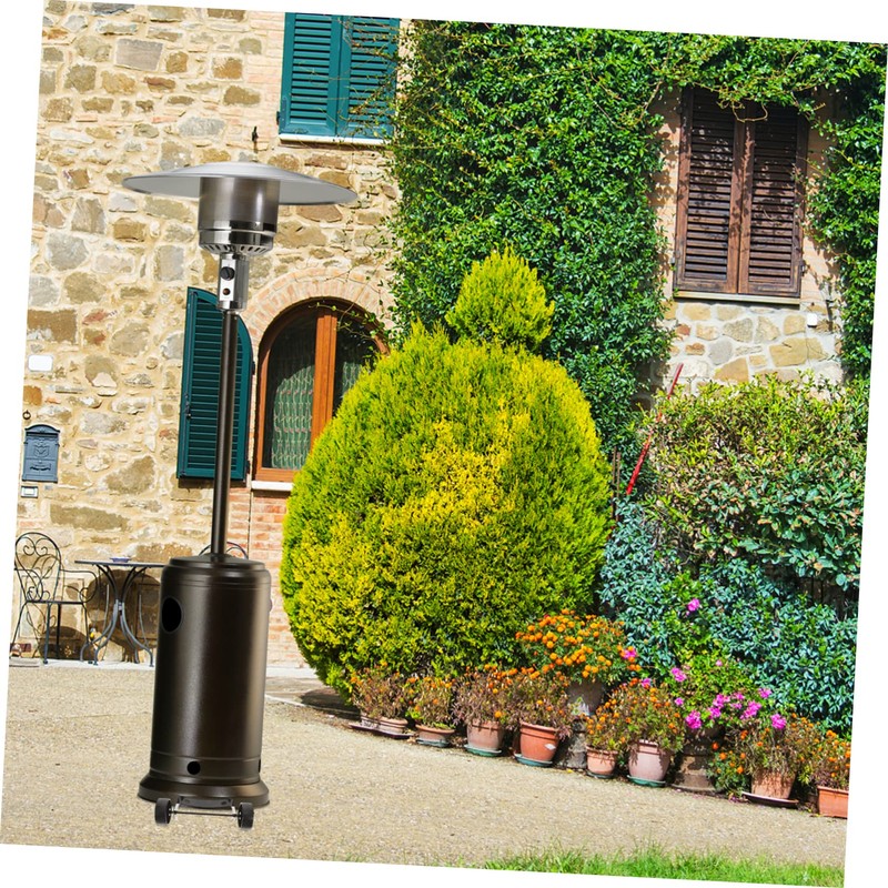 Outanaya Patio Heater Wheel Kit Universal Replacement for Outdoor Gas