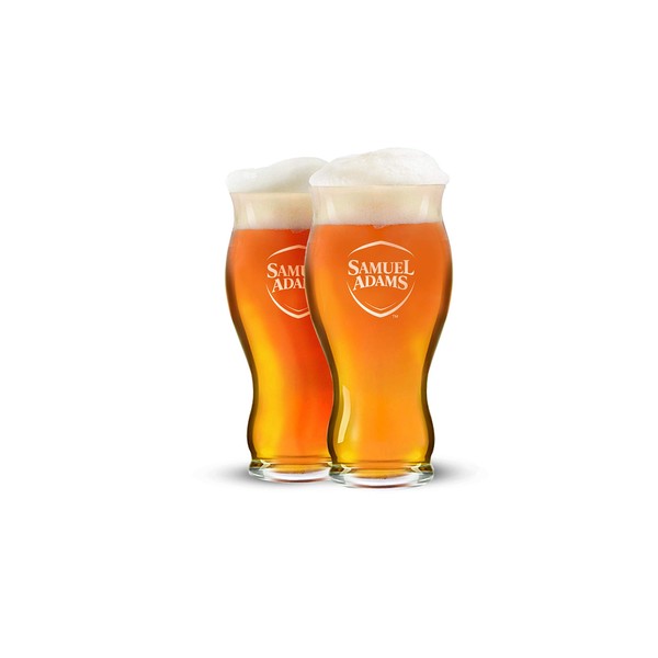 Sam Adams Sensory Perfect Pint | White Shield Logo |