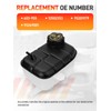 603-955 Engine Coolant Overflow Reservoir Tank with Cap Radiator Tank