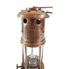 Nautical Antique Brass 7" Miner Lamp Vintage Maritime Ship Boat