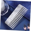 VICASKY 1Pc Wide Tooth Detangling Comb Fashionable Acetate Hair Salon