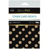 Deco Foil Kraft Toner Sheets 4.25"x 5.5" 6 Pack -