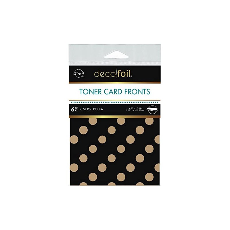Deco Foil Kraft Toner Sheets 4.25"x 5.5" 6 Pack -