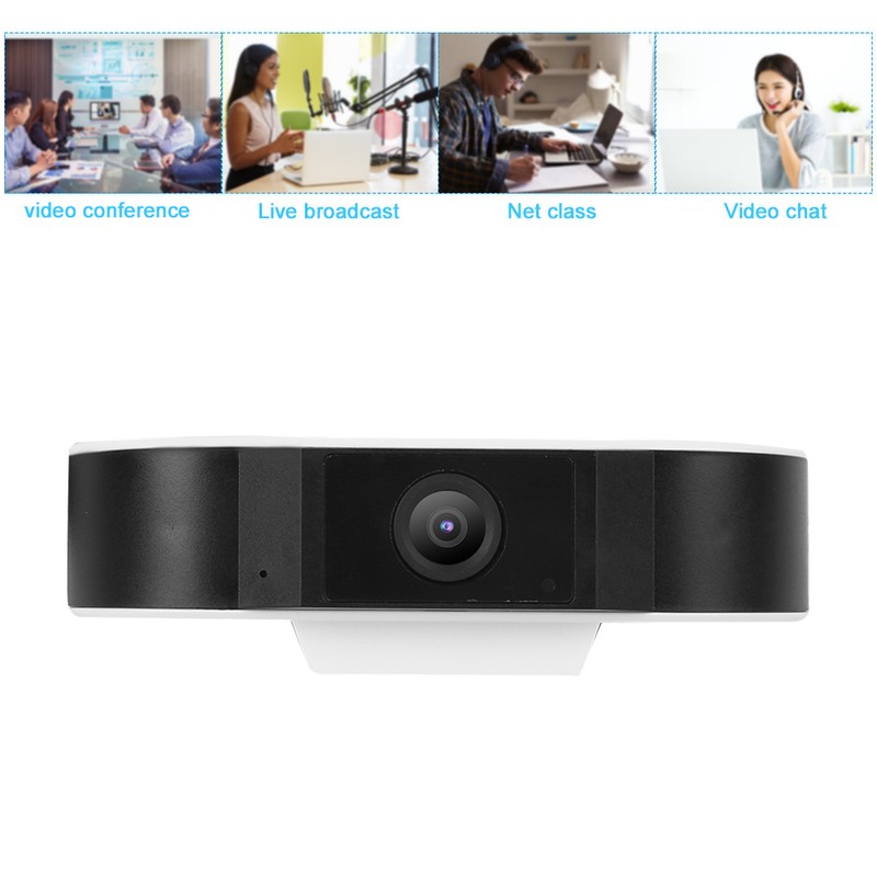 1080P HD Webcam USB 78° Large View Angle Computer Camera