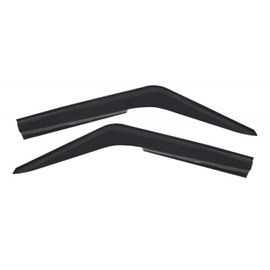 OMAC Window Visor Vent Rain Guard Deflector for VW Eurovan 1992-2003 Smoke 2 Pcs