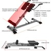 Roman Chair Back Hyper Extension Bench Adjustable Exercise Machine for