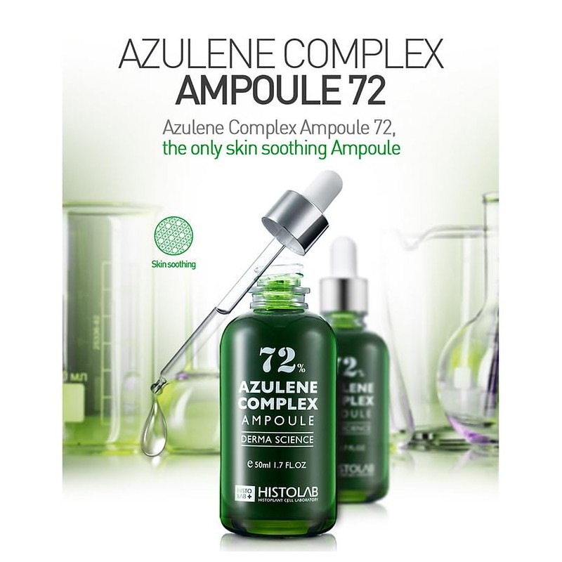 72% Azulene Complex Korean Beauty Facial Serum – Soothing &