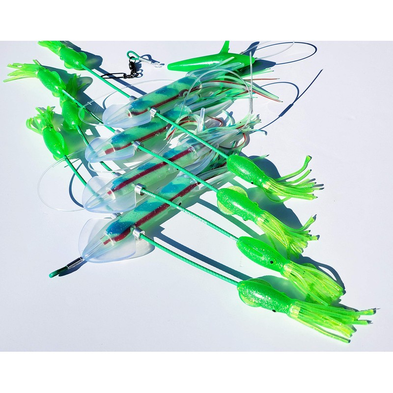 Lobo Lures SquidNation Billfish Edition Longtail Flippy Floppy Pakula Edition