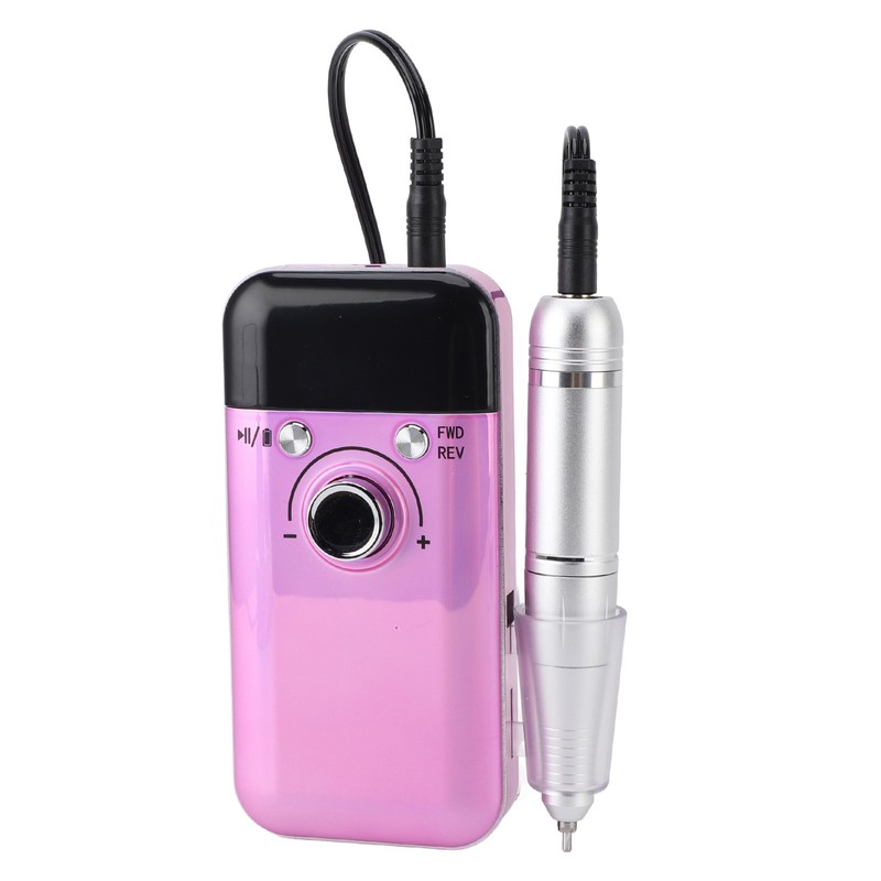 Electric Nail Drill Machine 0‑45000rpm Nail Polisher Rechargeable Nail Remover