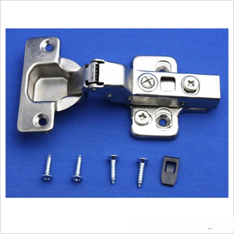 Wake Sangyo NS-3551-D Damper Slide Hinge, Half Cover, Silver, Cup