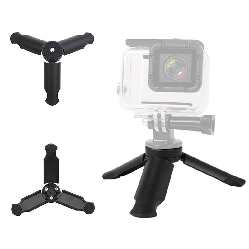 Mini Tripod Hand Grip, Foldable, Small, Lightweight, Portable, Tabletop Tripod,