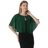 Chiffon Capelet Soft Capes Shawls and Wraps for Evening Dress