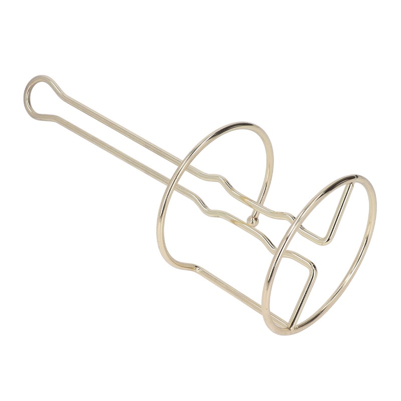 Tissue Reserve Holder Electroplating Bright Vertical Style Gold Iron Easy