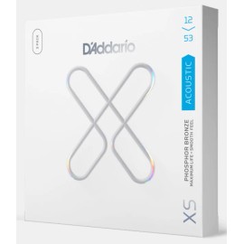 D'Addario Set of 3 - D'Addario XSAPB1253 Phosphor Bronze Acoustic Guitar Strings 12-53