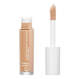 e.l.f. Corrector de camuflaje hidratante, Ligero, Cobertura completa, Larga duración, Oculta, Corrige, Cubre, Hidrata, Dorado medio, Acabado satinado, 25 tonos, Uso durante todo el día, 0.20 Fl